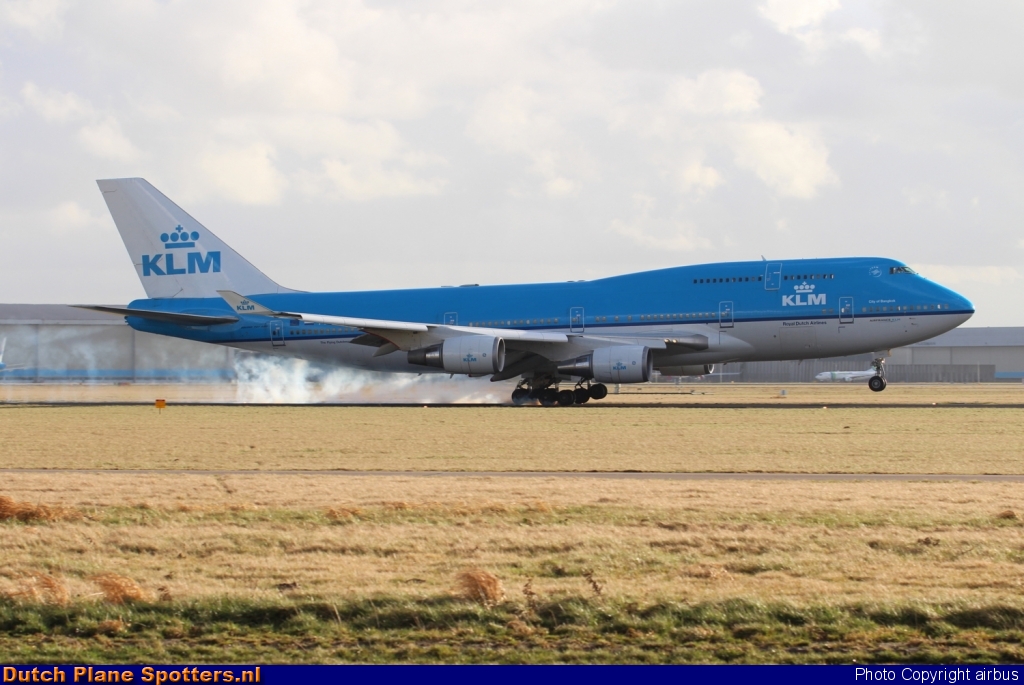 PH-BFB Boeing 747-400 KLM Royal Dutch Airlines by airbus