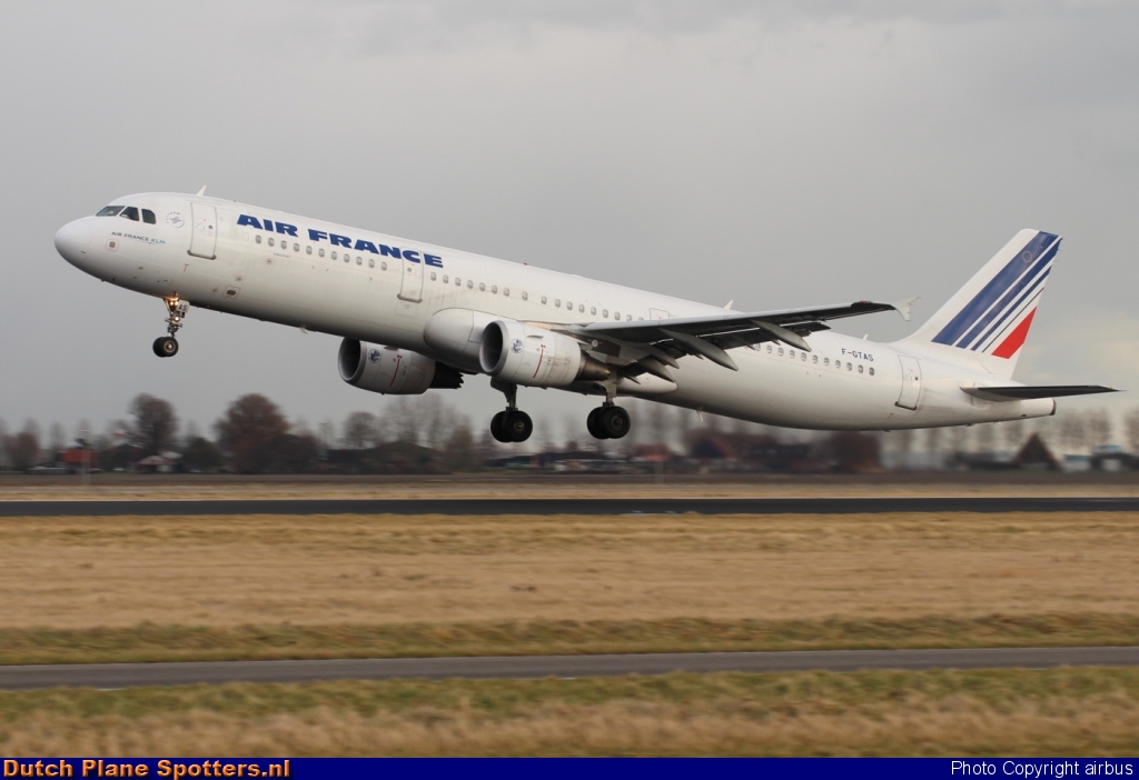 F-GTAS Airbus A321 Air France by airbus