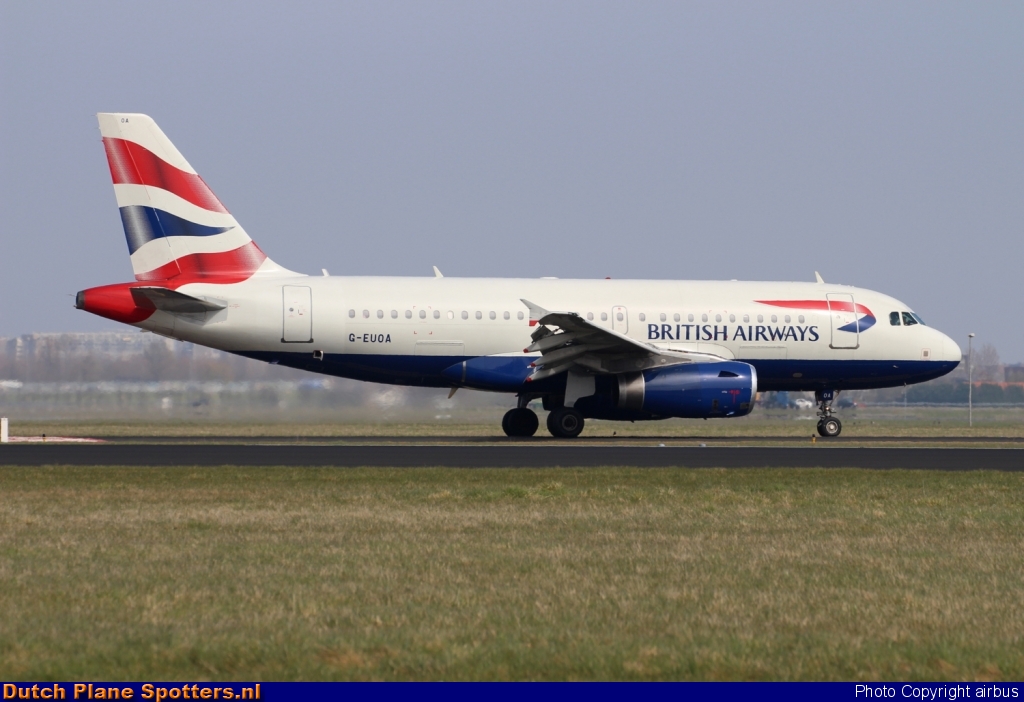 G-EUOA Airbus A319 British Airways by airbus