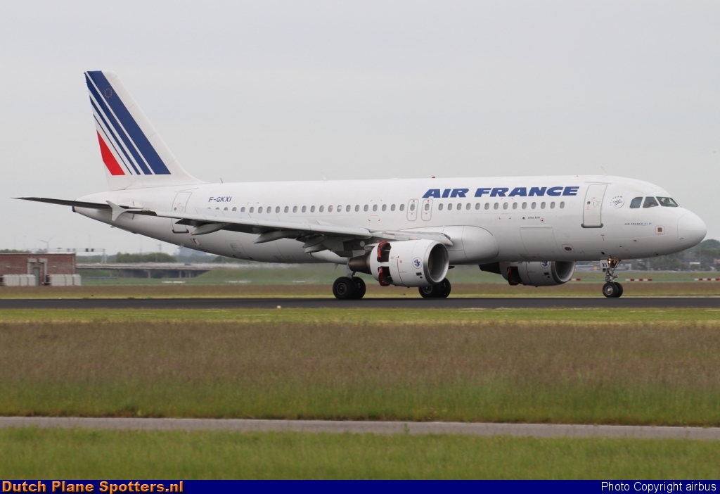 F-GKXI Airbus A320 Air France by airbus
