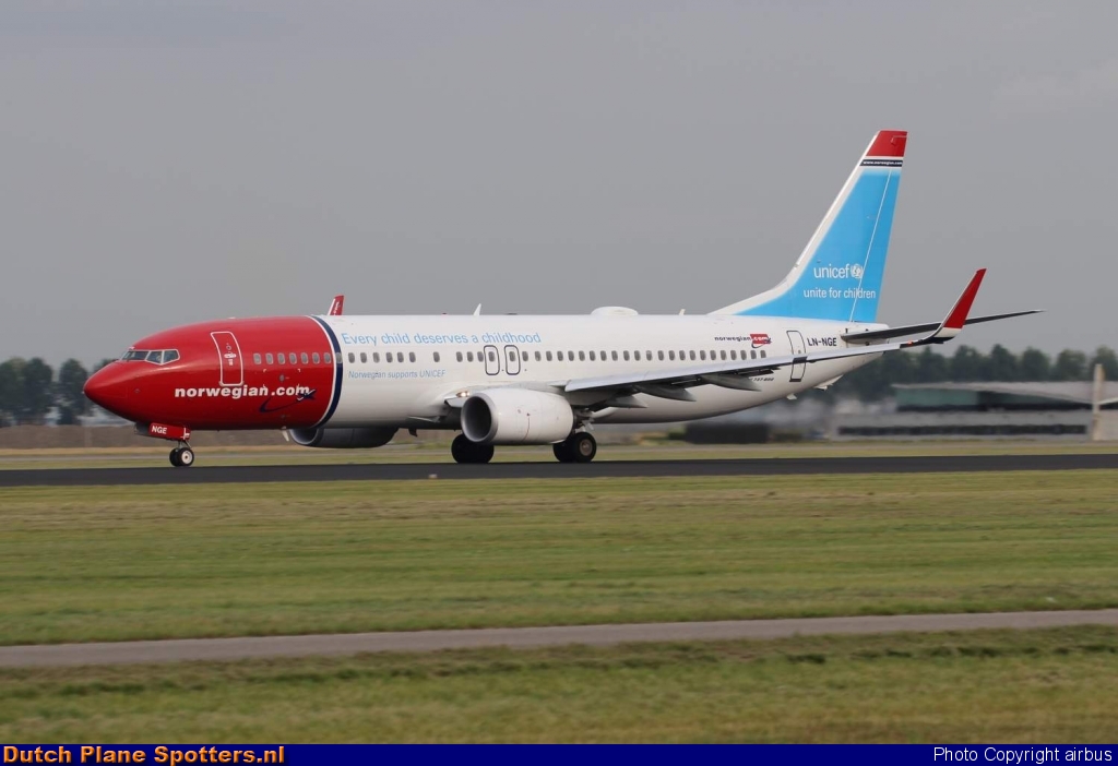 LN-NGE Boeing 737-800 Norwegian Air Shuttle by airbus
