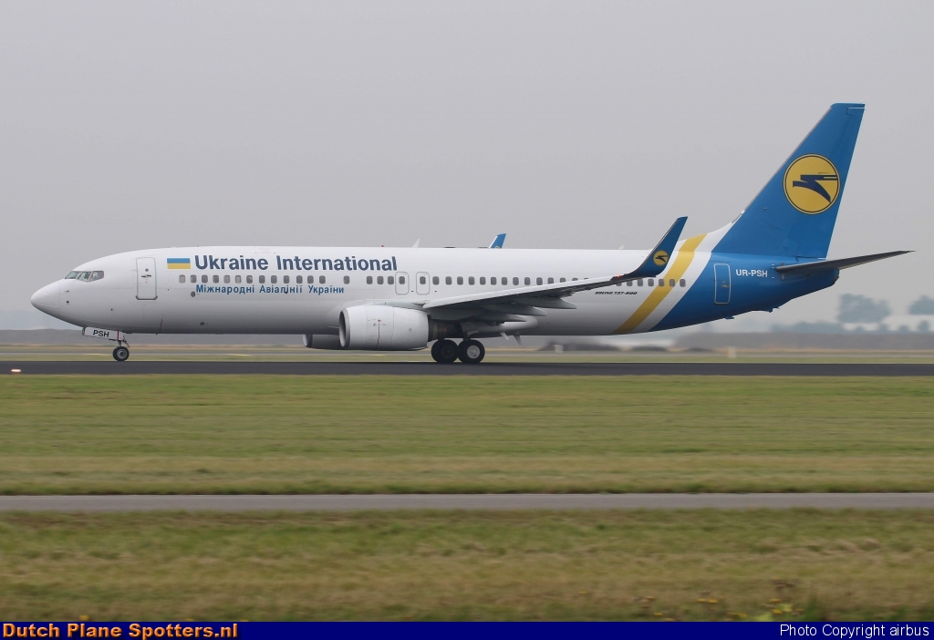 UR-PSH Boeing 737-800 Ukraine International Airlines by airbus