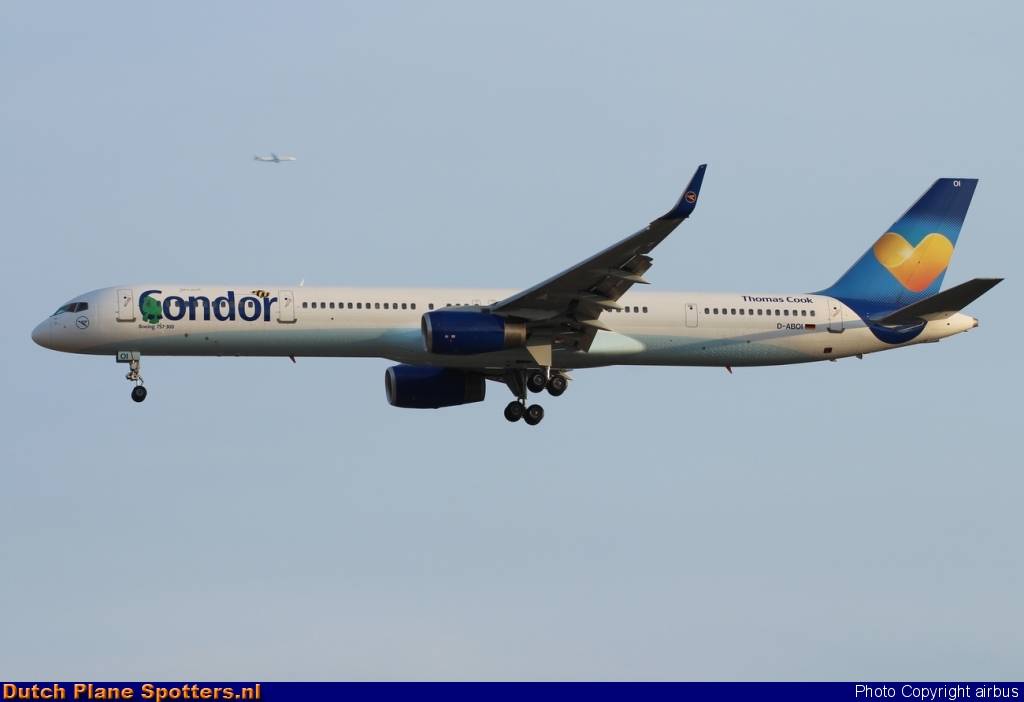 D-ABOI Boeing 757-300 Condor (Thomas Cook) by airbus