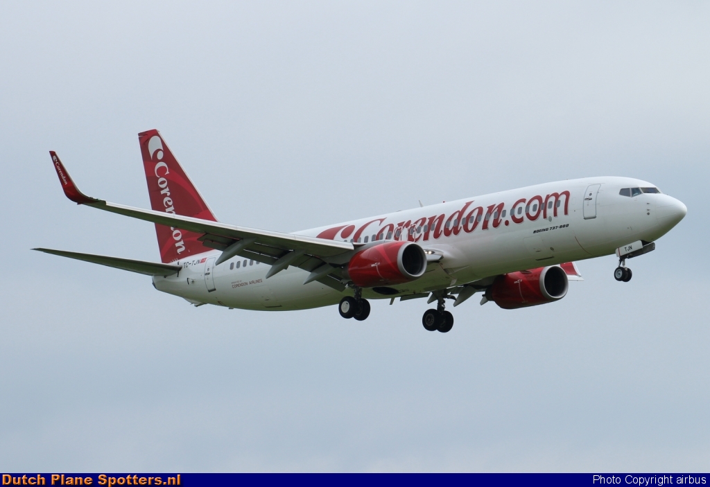 TC-TJN Boeing 737-800 Corendon Airlines by airbus