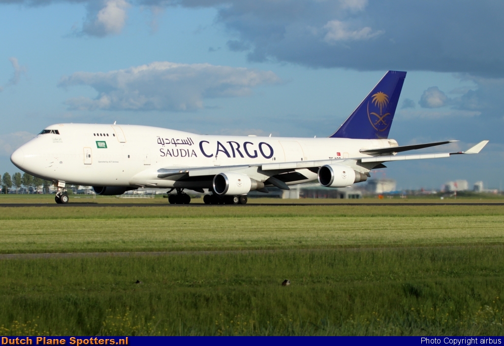TC-ACG Boeing 747-400 ACT Airlines (Saudi Arabian Cargo) by airbus