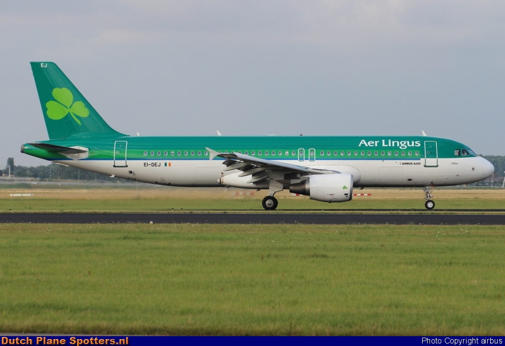EI-DEJ Airbus A320 Aer Lingus by airbus