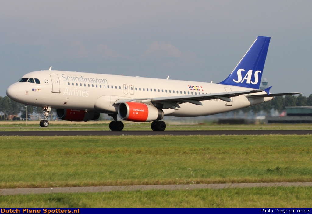 OY-KAP Airbus A320 SAS Scandinavian Airlines by airbus