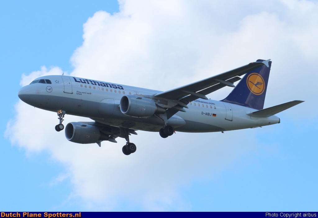 D-AIBJ Airbus A319 Lufthansa by airbus