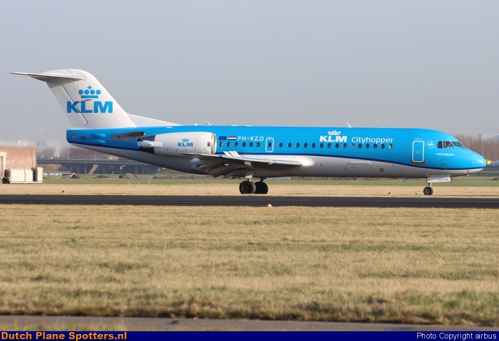 PH-KZD Fokker 70 KLM Cityhopper by airbus