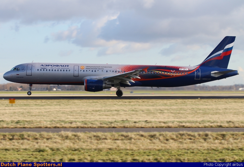 VP-BTL Airbus A321 Aeroflot - Russian Airlines by airbus