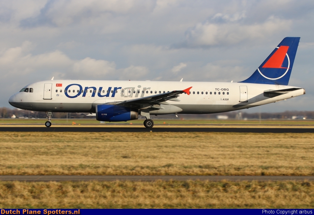 TC-OBG Airbus A320 Onur Air by airbus
