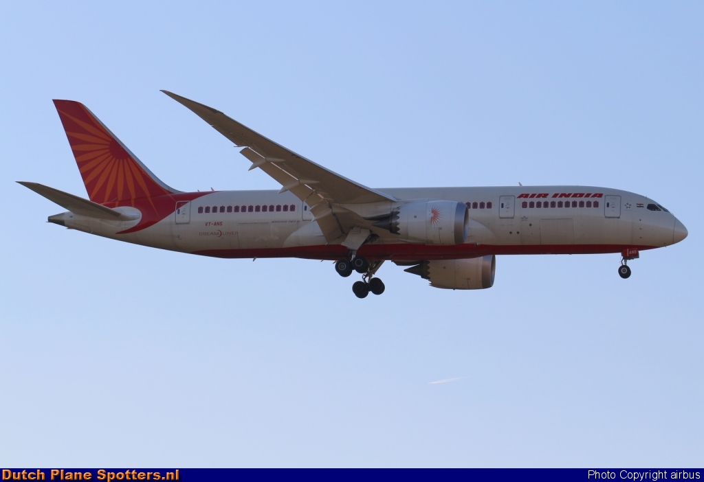 VT-ANS Boeing 787-8 Dreamliner Air India by airbus