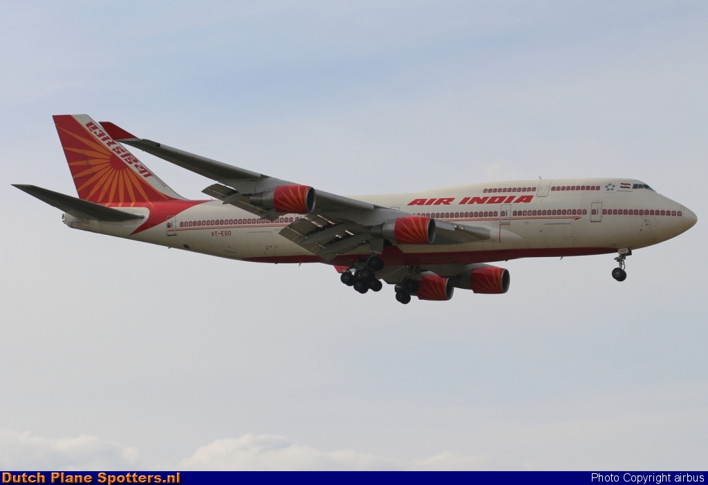 VT-ESO Boeing 747-400 Air India by airbus