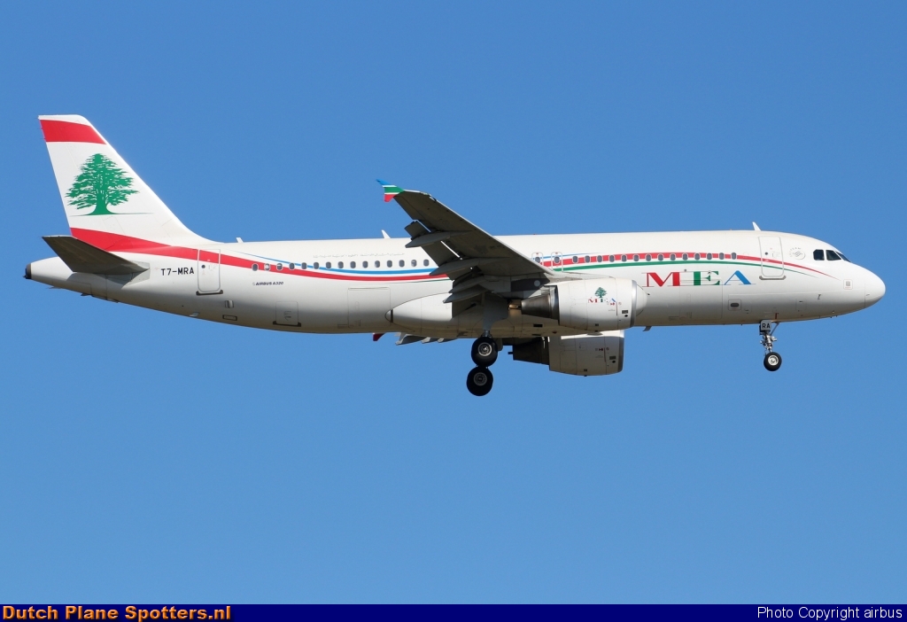 T7-MRA Airbus A320 Middle East Airlines (MEA) by airbus