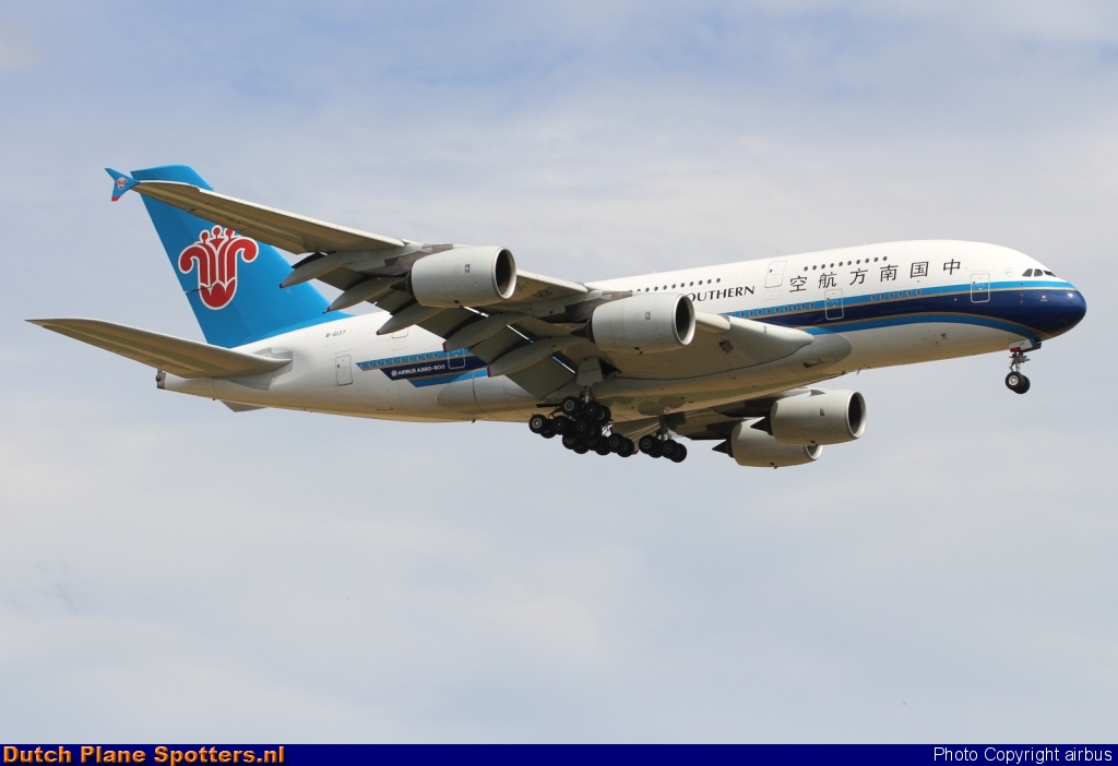 B-6137 Airbus A380-800 China Southern by airbus