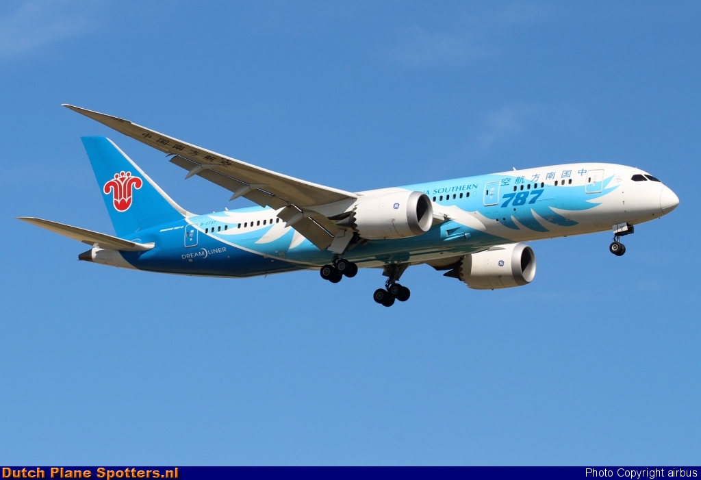 B-2737 Boeing 787-8 Dreamliner China Southern by airbus