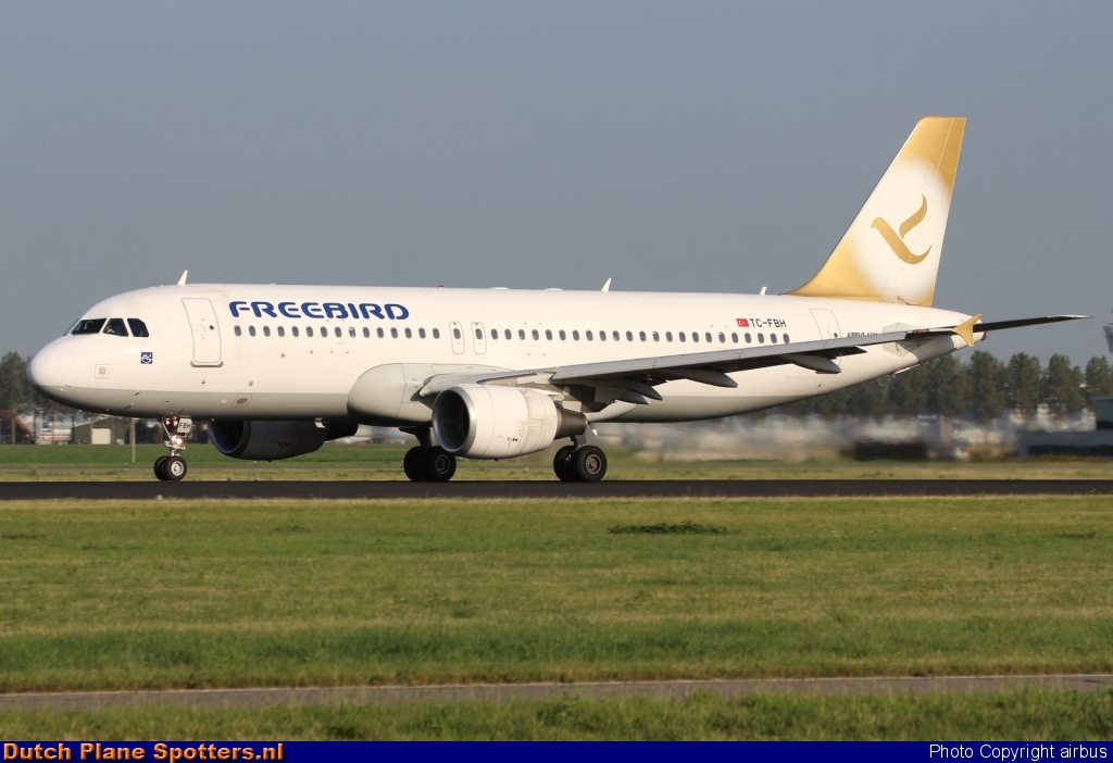 TC-FBH Airbus A320 Freebird Airlines by airbus
