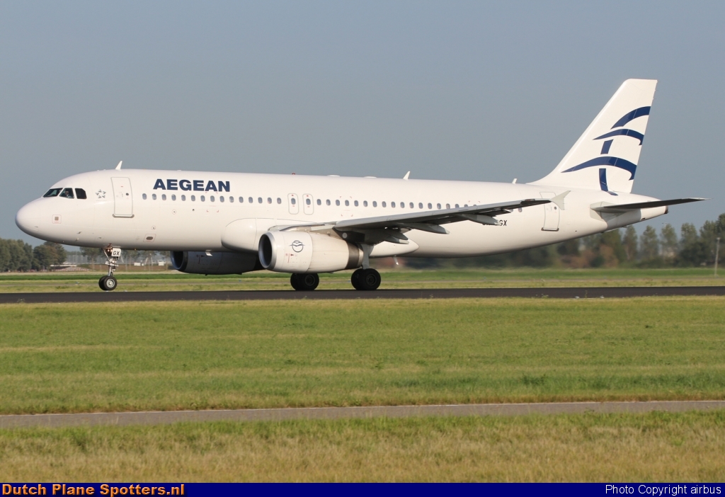 SX-DGX Airbus A320 Aegean Airlines by airbus