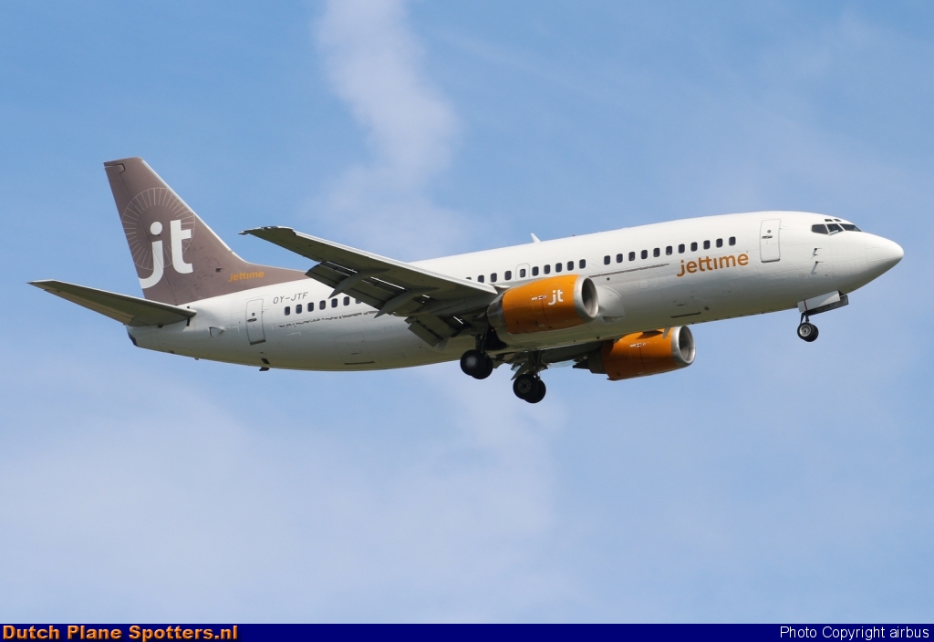 OY-JTF Boeing 737-300 Jettime by airbus