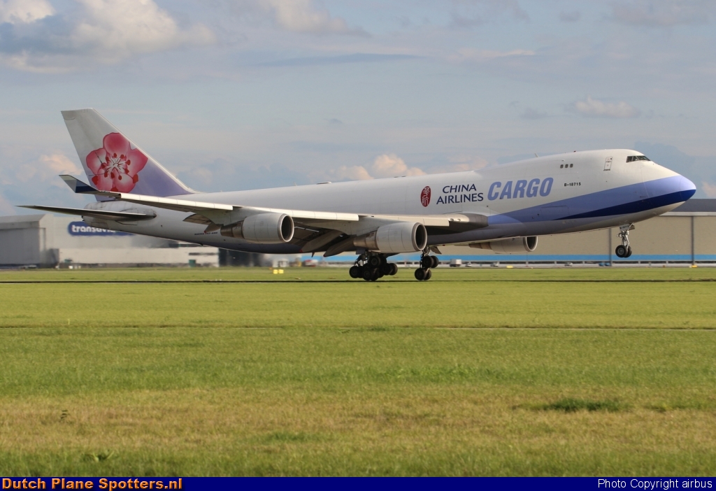 B-18715 Boeing 747-400 China Airlines Cargo by airbus
