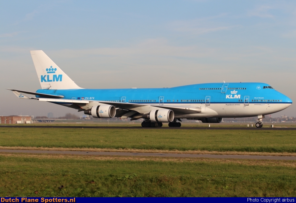 PH-BFK Boeing 747-400 KLM Royal Dutch Airlines by airbus