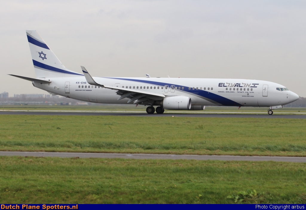 4X-EHE Boeing 737-900 El Al Israel Airlines by airbus