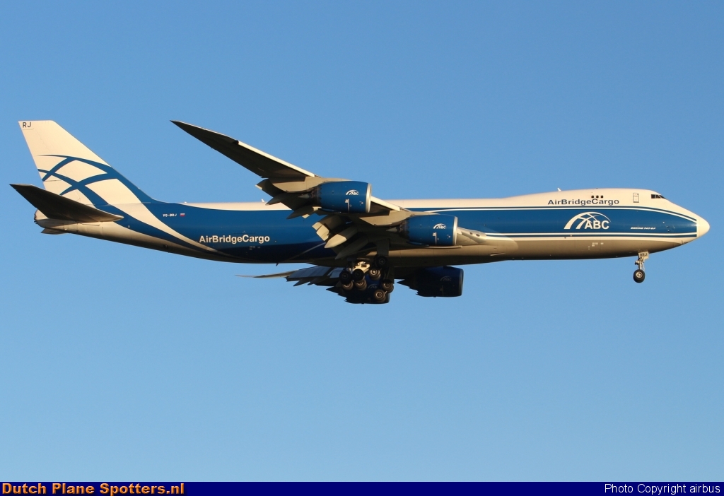 VQ-BRJ Boeing 747-8 AirBridgeCargo by airbus