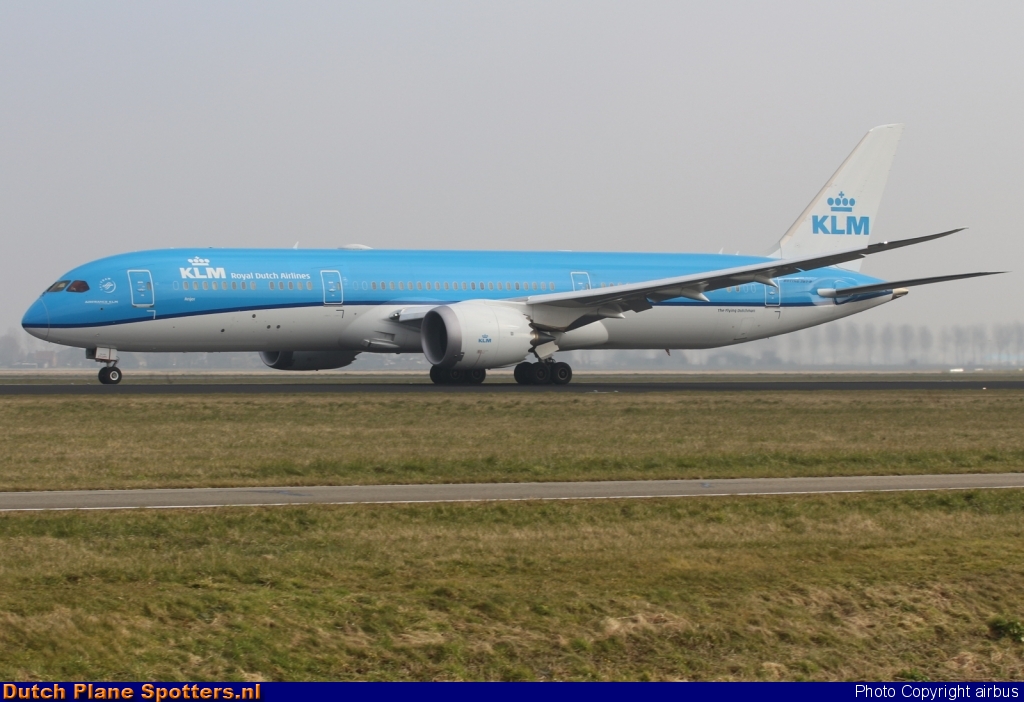 PH-BHA Boeing 787-9 Dreamliner KLM Royal Dutch Airlines by airbus
