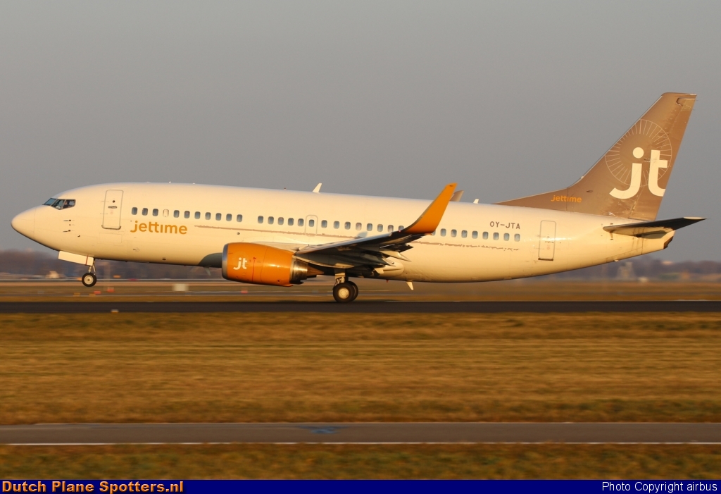 OY-JTA Boeing 737-300 Jettime by airbus