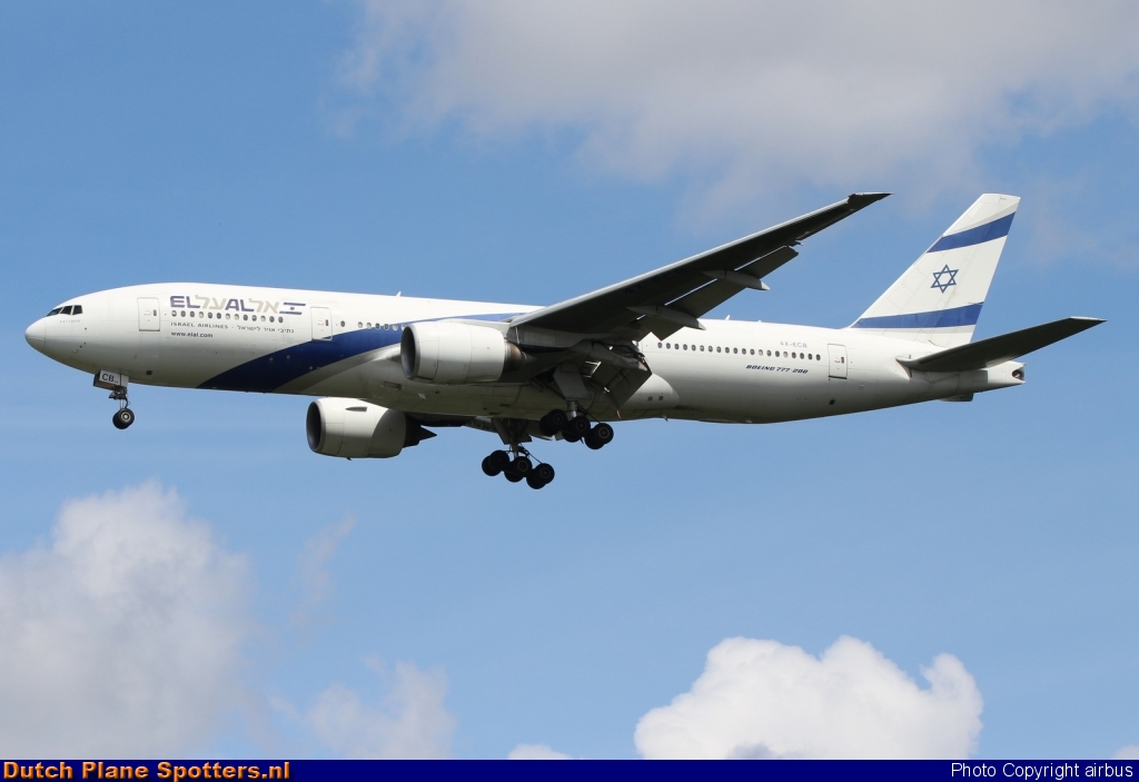 4X-ECB Boeing 777-200 El Al Israel Airlines by airbus