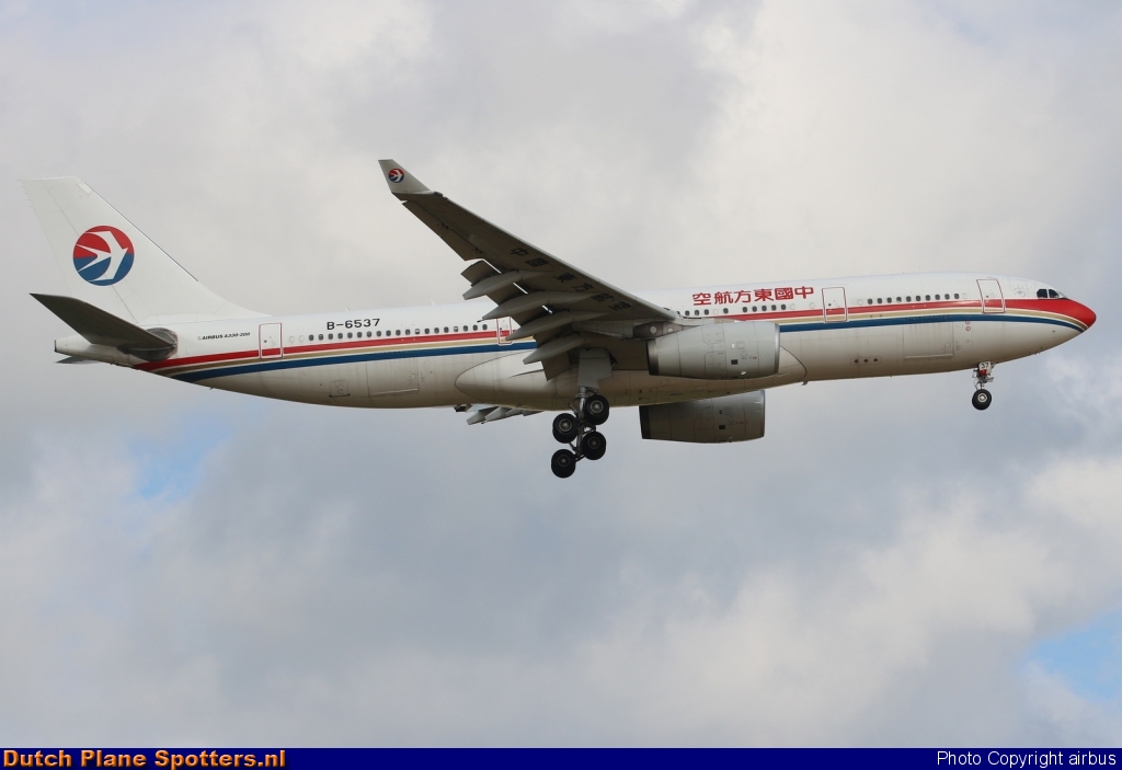 B-6537 Airbus A330-200 China Eastern Airlines by airbus