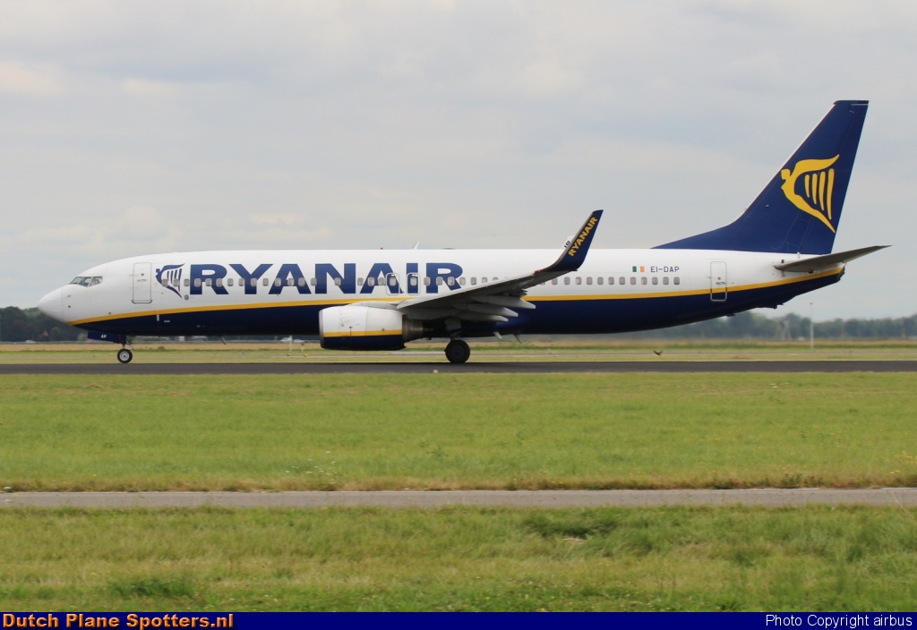 EI-DAP Boeing 737-800 Ryanair by airbus
