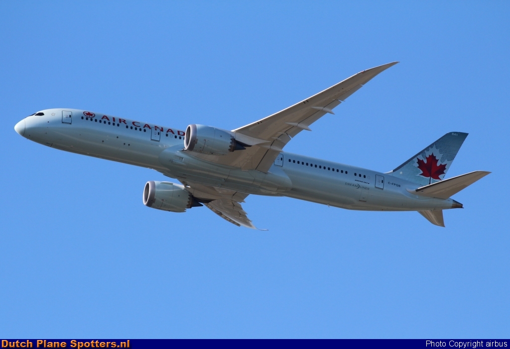 C-FPQB Boeing 787-9 Dreamliner Air Canada by airbus