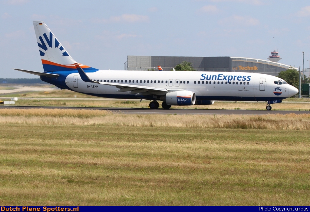 D-ASXH Boeing 737-800 SunExpress Germany by airbus