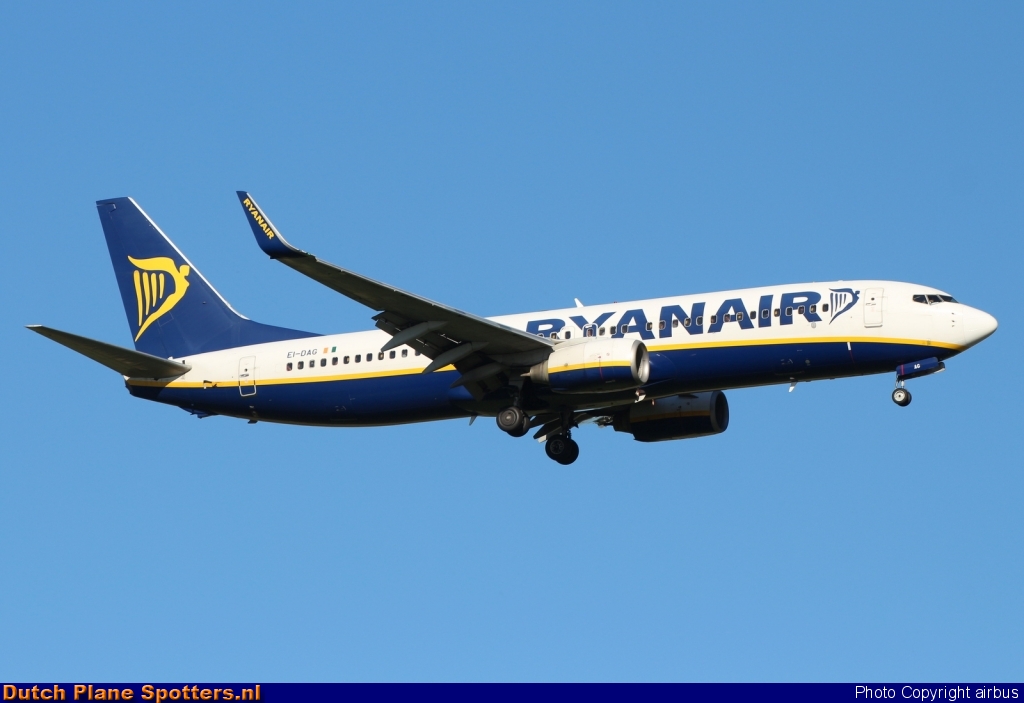 EI-DAG Boeing 737-800 Ryanair by airbus