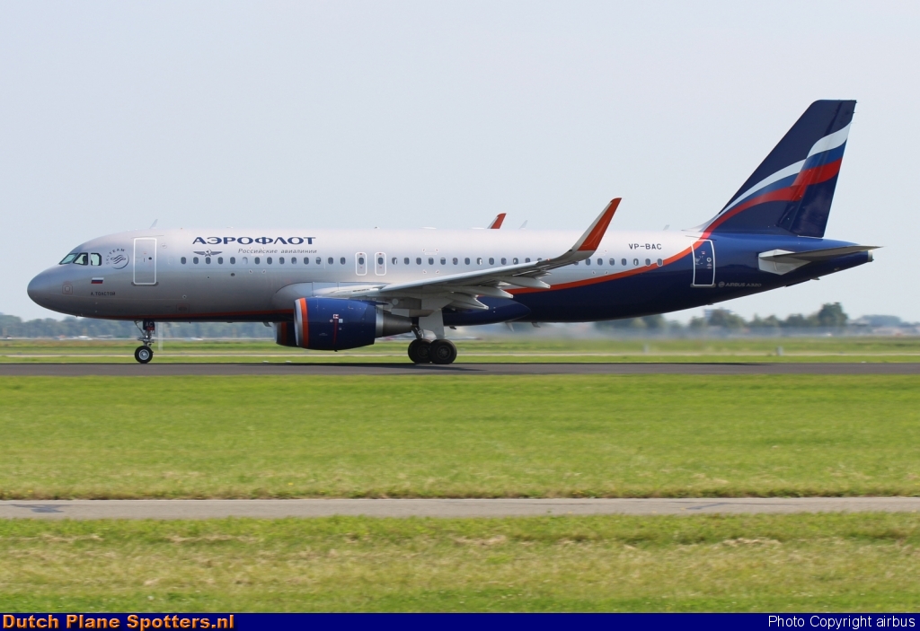 VP-BAC Airbus A320 Aeroflot - Russian Airlines by airbus