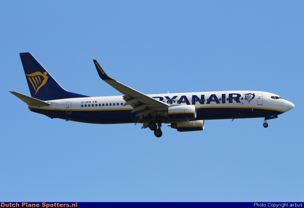 EI-DPM Boeing 737-800 Ryanair by airbus