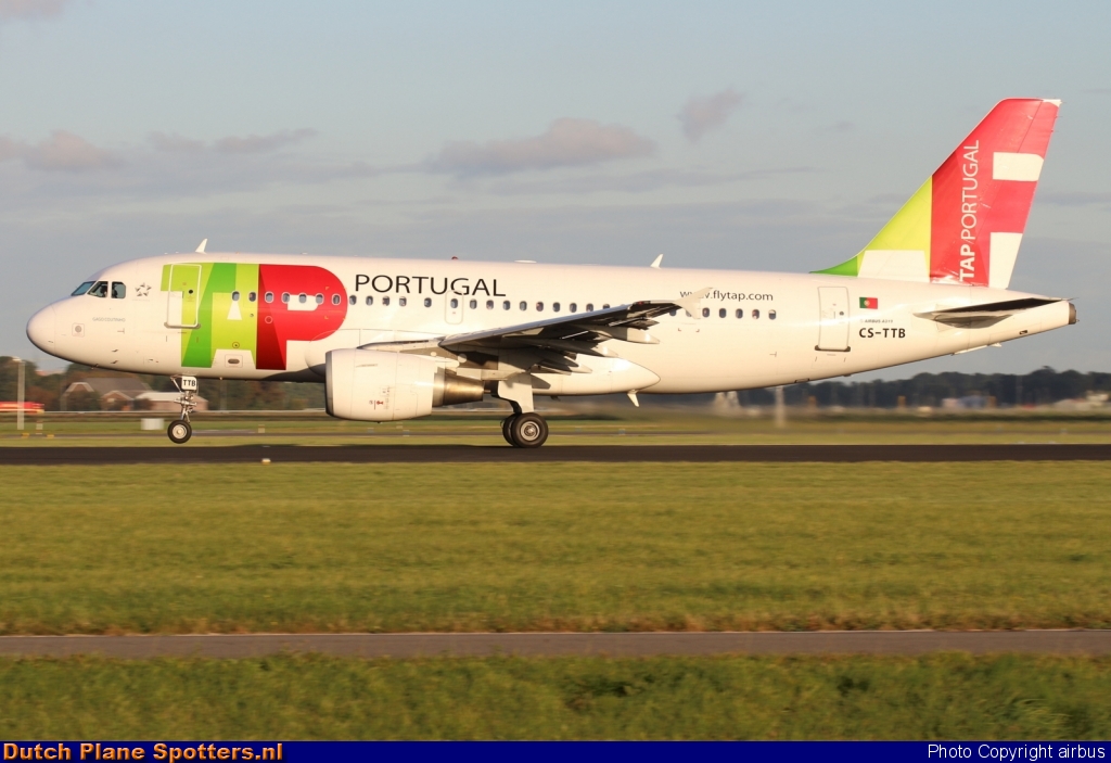 CS-TTB Airbus A319 TAP Air Portugal by airbus