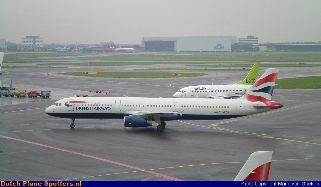 G-EUXC Airbus A321 British Airways by MariovG
