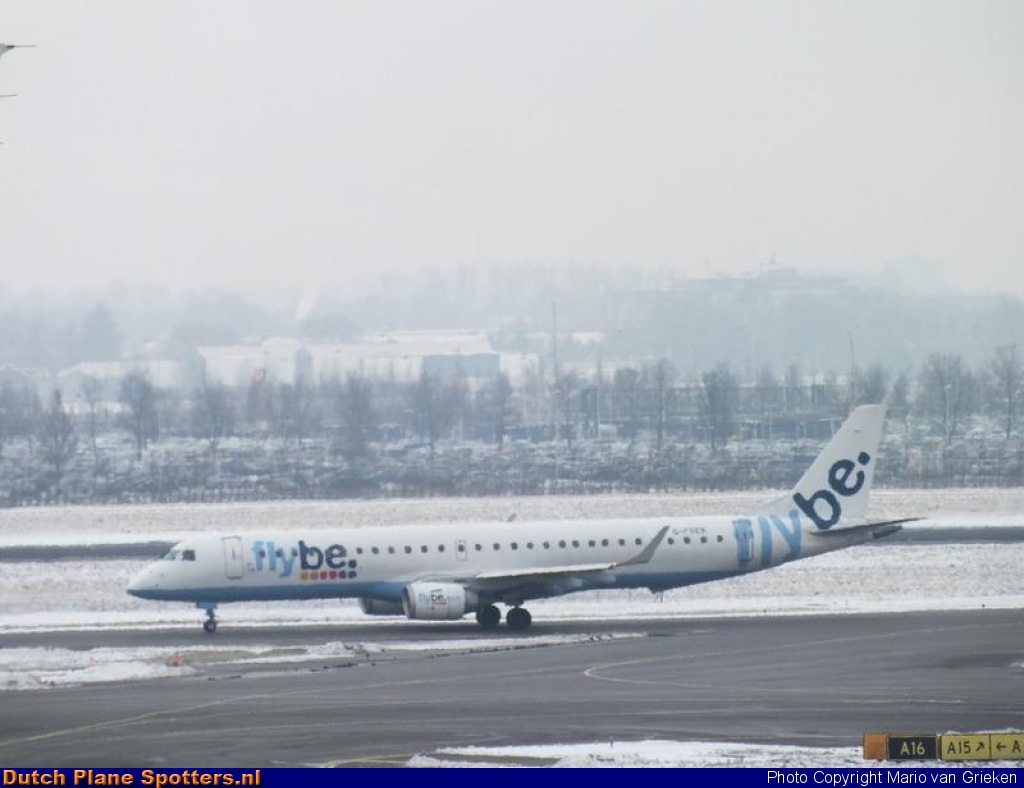 G-FBEM Embraer 195 Flybe by MariovG