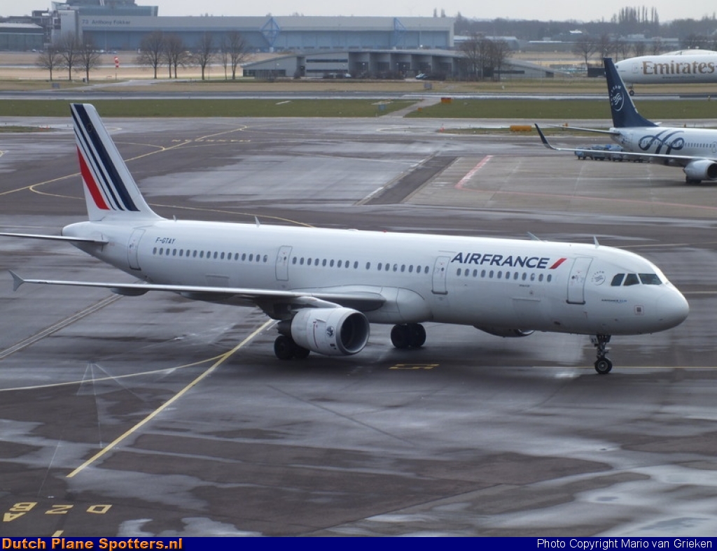 F-GTAY Airbus A321 Air France by MariovG