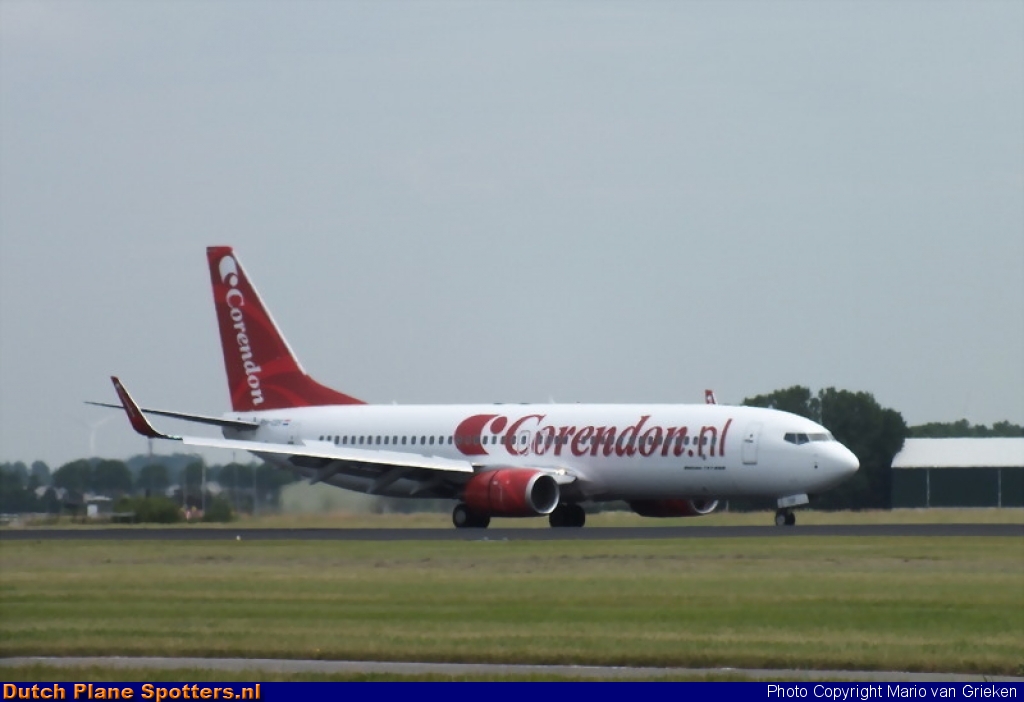 PH-CDF Boeing 737-800 Corendon Dutch Airlines by MariovG