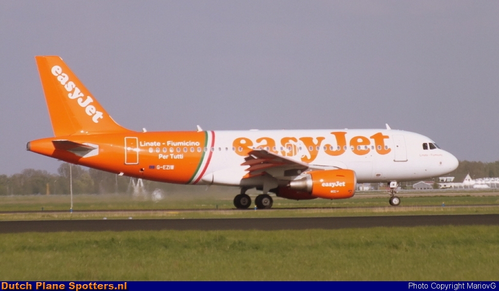 G-EZIW Airbus A319 easyJet by MariovG