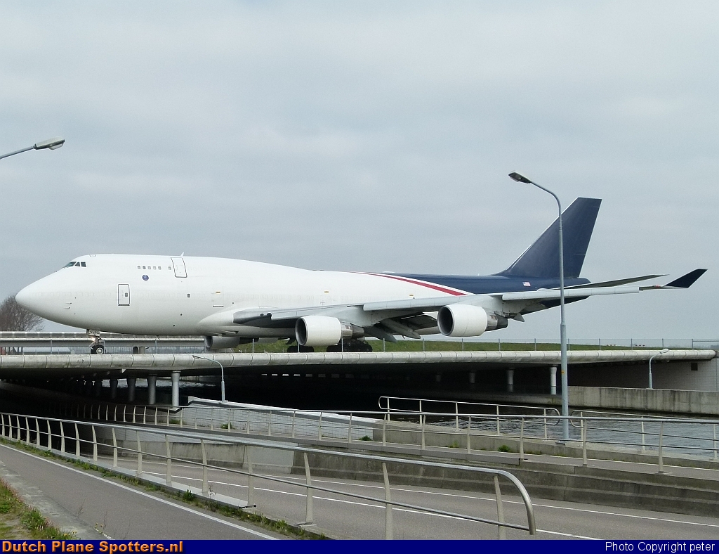 N743WA Boeing 747-400 World Airways Cargo by peter