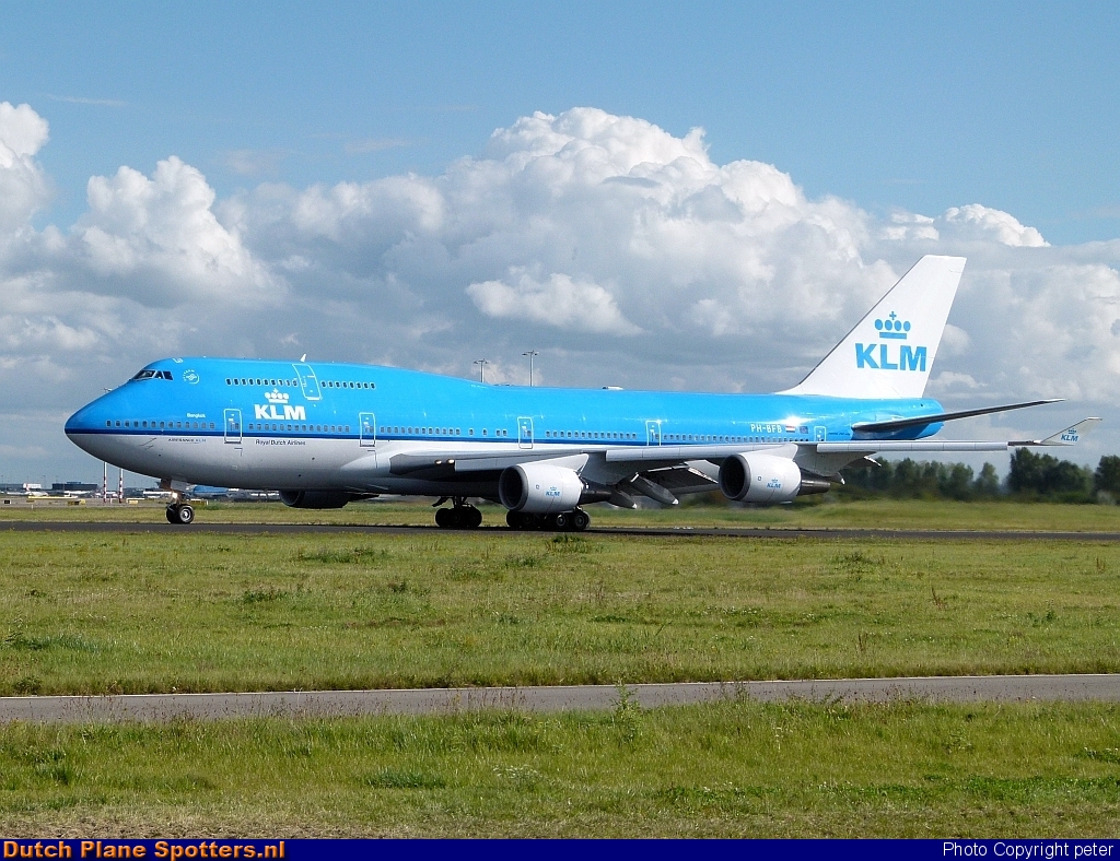 PH-BFB Boeing 747-400 KLM Royal Dutch Airlines by peter