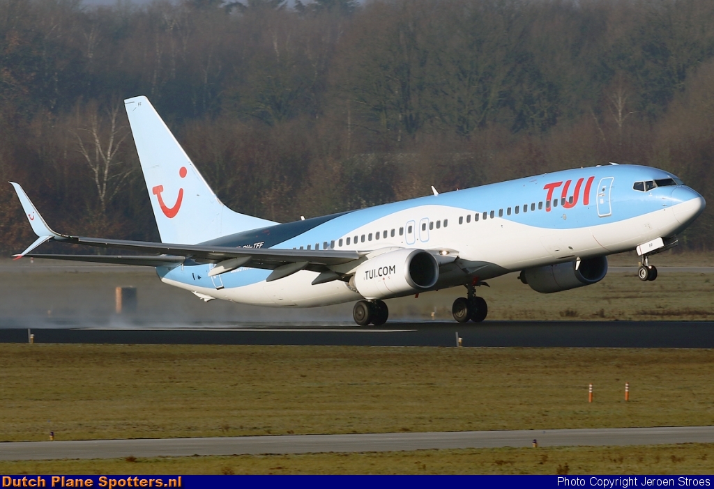 PH-TFF Boeing 737-800 TUI Airlines Netherlands by Jeroen Stroes