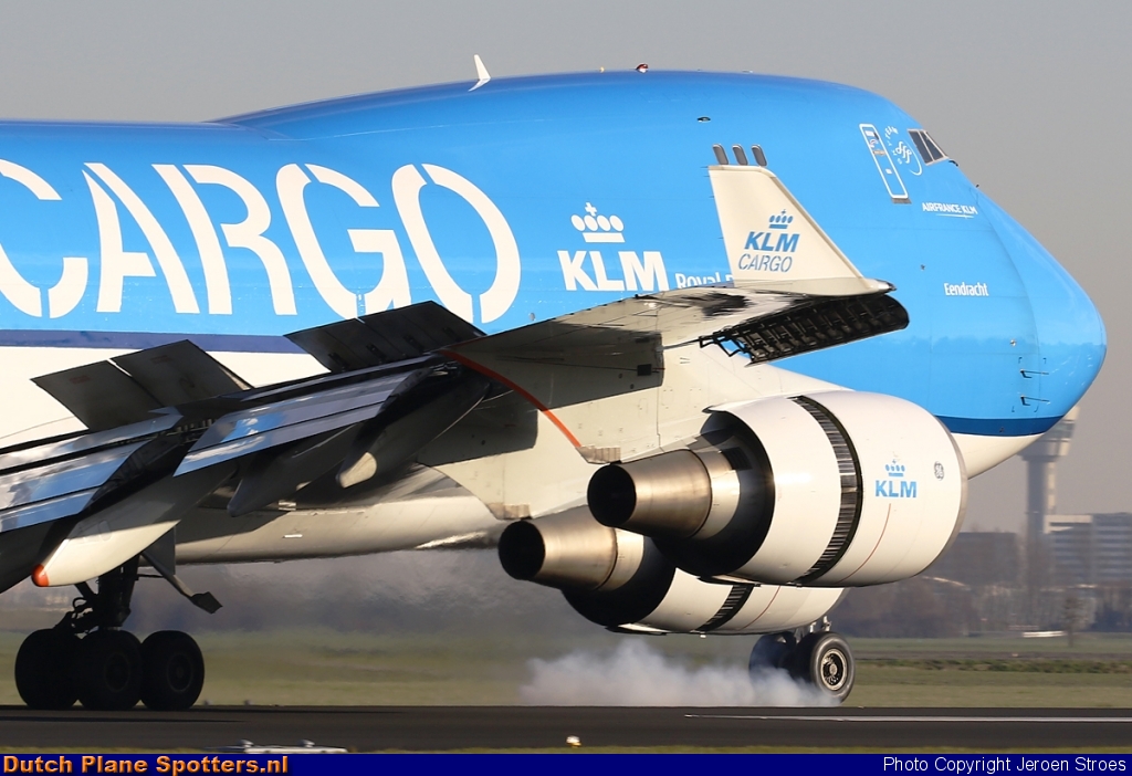 PH-CKA Boeing 747-400 KLM Cargo by Jeroen Stroes