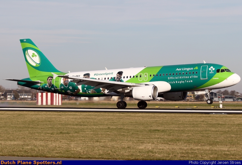 EI-DEO Airbus A320 Aer Lingus by Jeroen Stroes