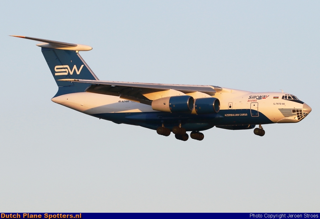 4K-AZ100 Ilyushin Il-76 Silk Way Airlines by Jeroen Stroes