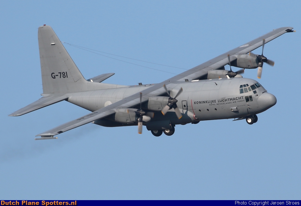 G-781 Lockheed C-130 Hercules MIL - Dutch Royal Air Force by Jeroen Stroes